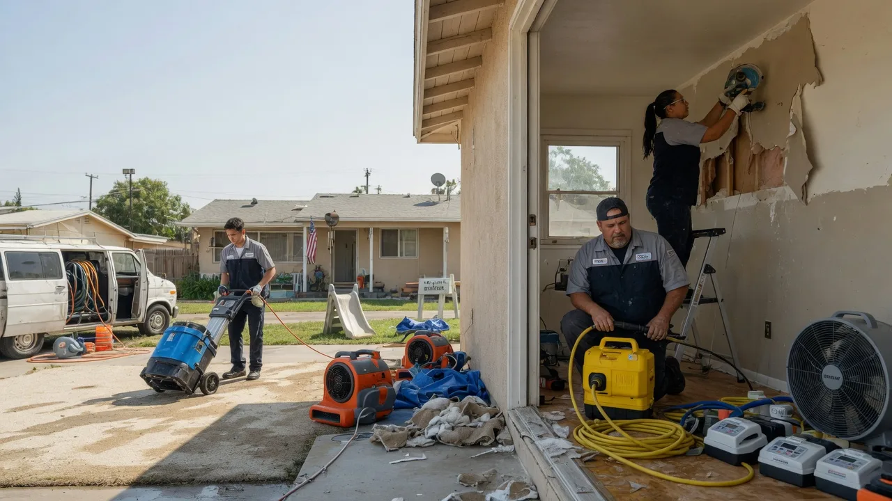 Water Damage Restoration in Campus, IL near me